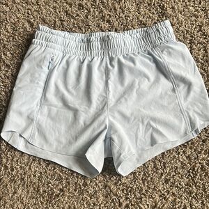 Athleta Girl Light Blue Shorts size L/12.